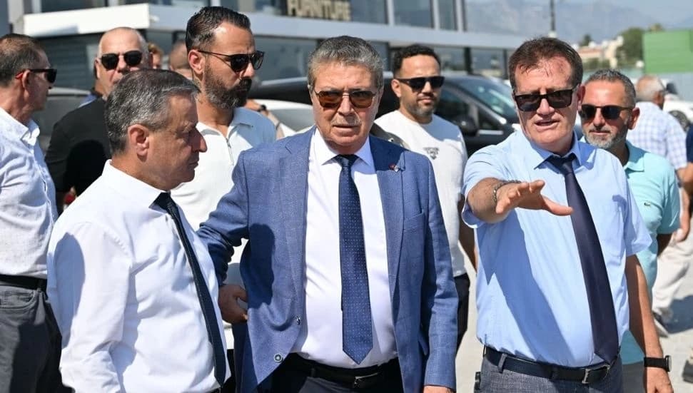 ÜSTEL VE ARIKLI, Girne-Çatalköy yolunda incelemelerde bulundu: